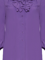 Блуза с рюшами