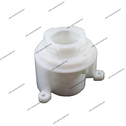 Втулка корпуса редуктора мясорубки, расстояние м/ду отв крепления 62х48х62мм, H-56мм,внутр D-26/34мм