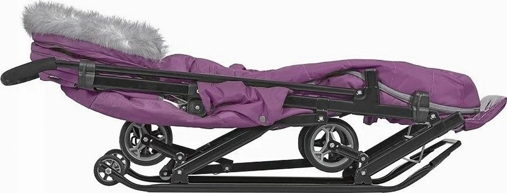 Коляска комбинированная «Ника Детям 7-5SK» ежевичный (арт. НД7-5SK/ЕЖ)