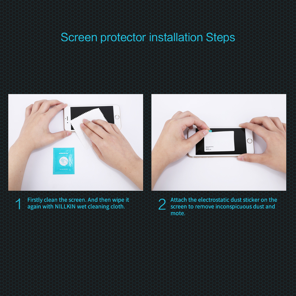 Защитное стекло с прозрачными рамками от Nillkin для iPhone 11 Pro, iPhone X и XS, серия H Anti-Explosion Glass Screen Protector