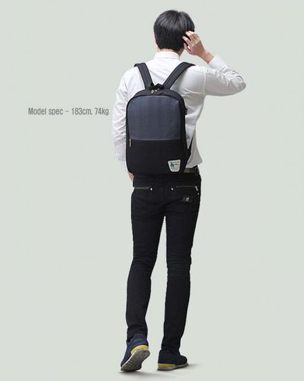Рюкзак Yellowstone Canvas Backpack Black Grey