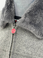 Кашемировая куртка Kiton внутри с мехом