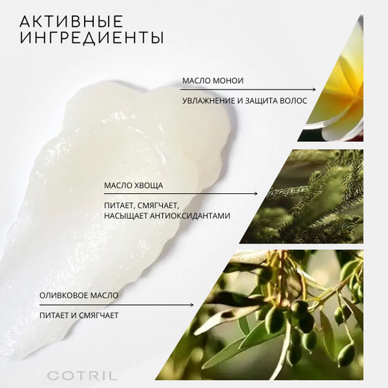 COTRIL Nutro Miracle Intensive Shampoo Интенсивно питающий шампунь, 1000 ml