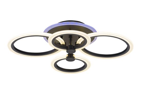 3009/2+2 BK+RGB (1/5) Люстра MN (RL)