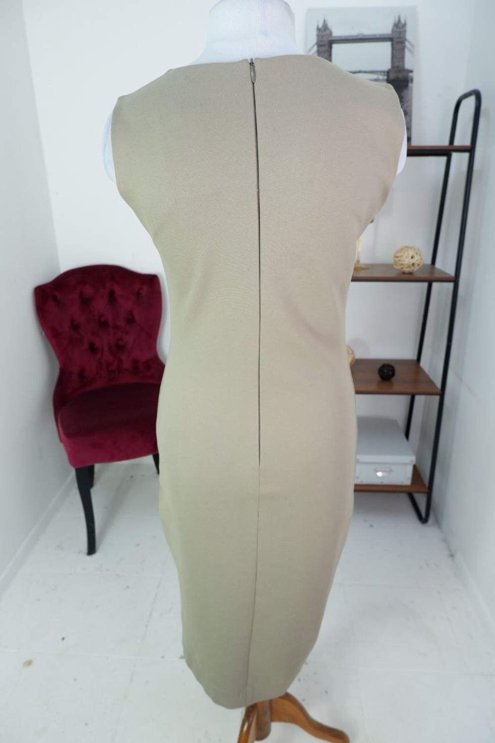 Платье PEPEN футляр с шелком в составе 46 размер