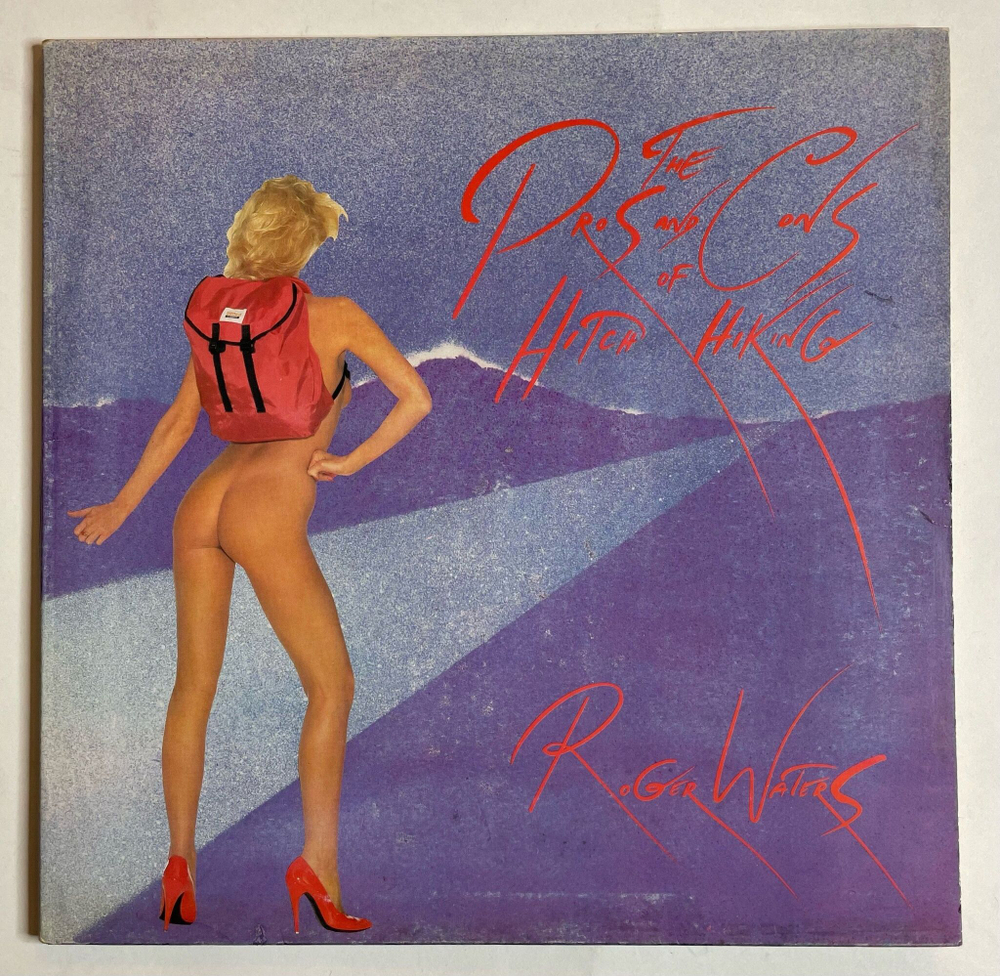 Винтажная виниловая пластинка LP Roger Waters The Pros And Cons Of Hitch Hiking (Italy 1984)