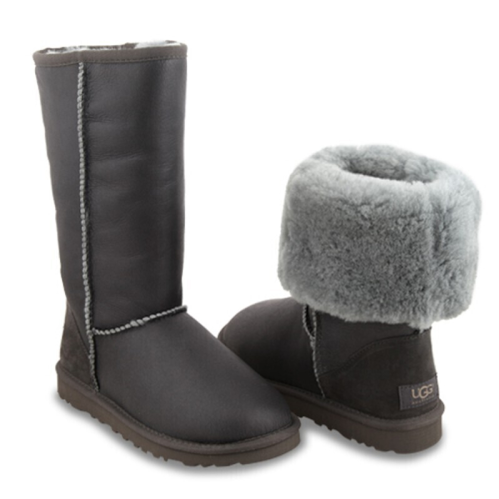 Угги Classic Tall Metallic Grey