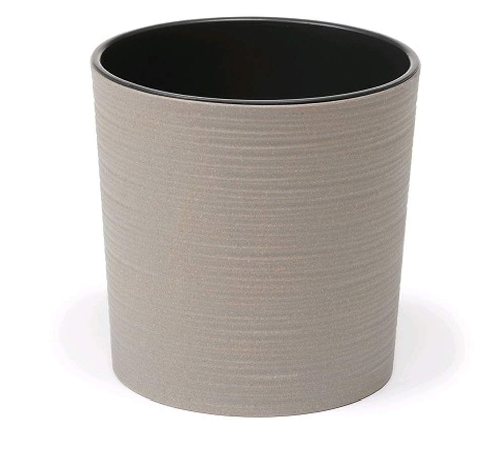 Горшок для цветов "Вега" 10,2 л фраппе (с дренажной вставкой)