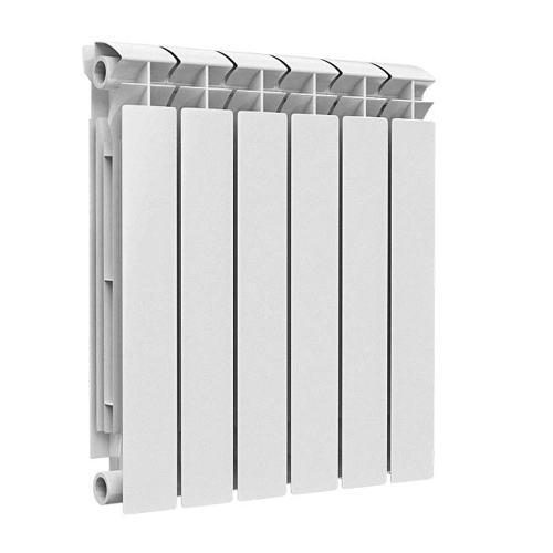 Радиатор биметаллический Ogint РБС 500 6 секций белый RAL 9016