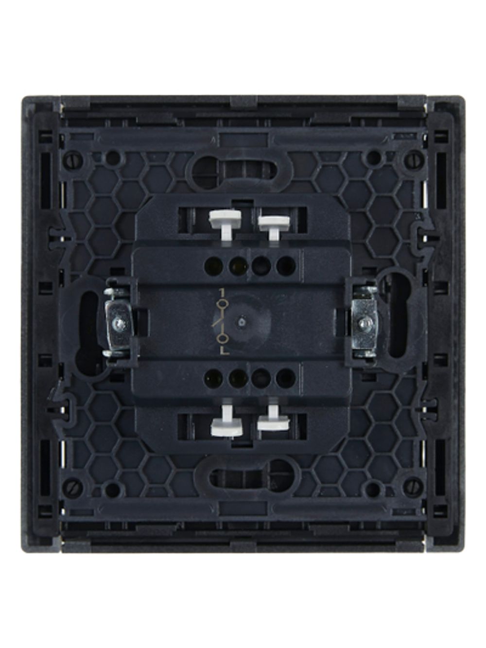 FORTE&PIANO Выключатель 1-клавишный 10А FP501 сталь IEK