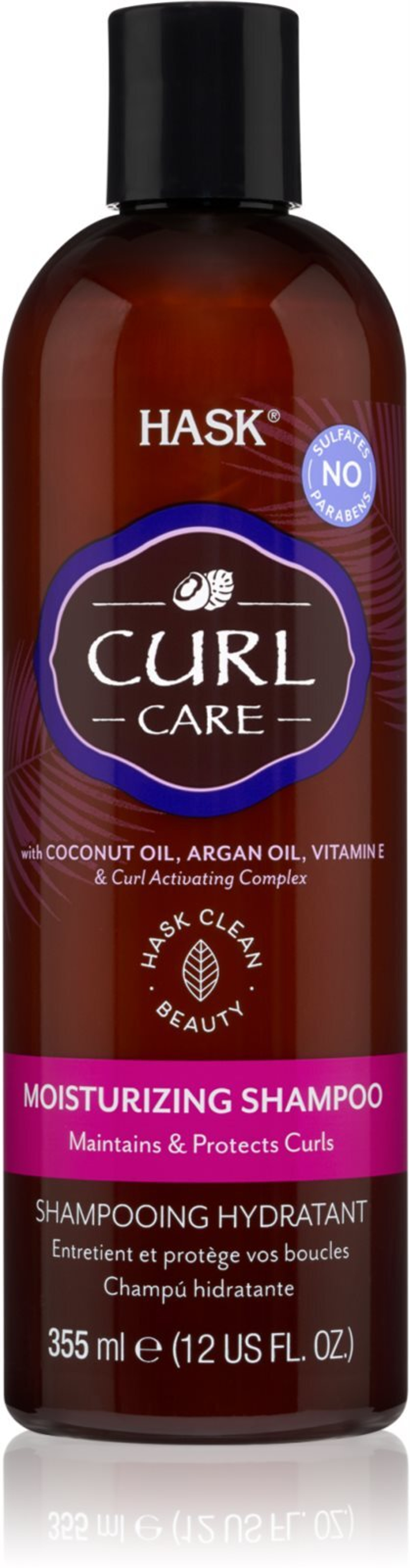 HASK Curl Care - увлажняющий шампунь для вьющихся волос /   355  ml  / GTIN 071164304112