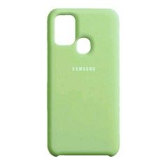 Силиконовый чехол Silicone Cover для Samsung Galaxy M31 (Зеленый)