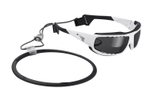 Спортивные очки LiP Typhoon / Gloss White - Black / Zeiss / PA Polarized / Methane Smoke
