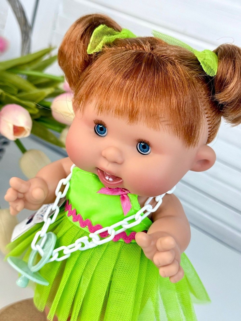 Пупс Nines 26см PEPOTE с закрывающими глазками (N804B2)