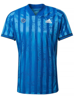 Теннисная футболка Adidas Freelift Tee ENG M - royal blue/white