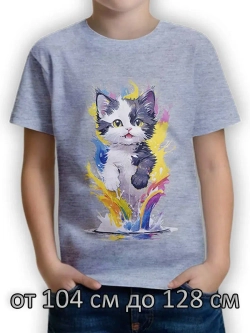 Футболка для садика и школы.девочка.1 шт