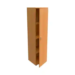 Шкаф узкий низкий закрытый ЛФ232 400х406х1610, ольха