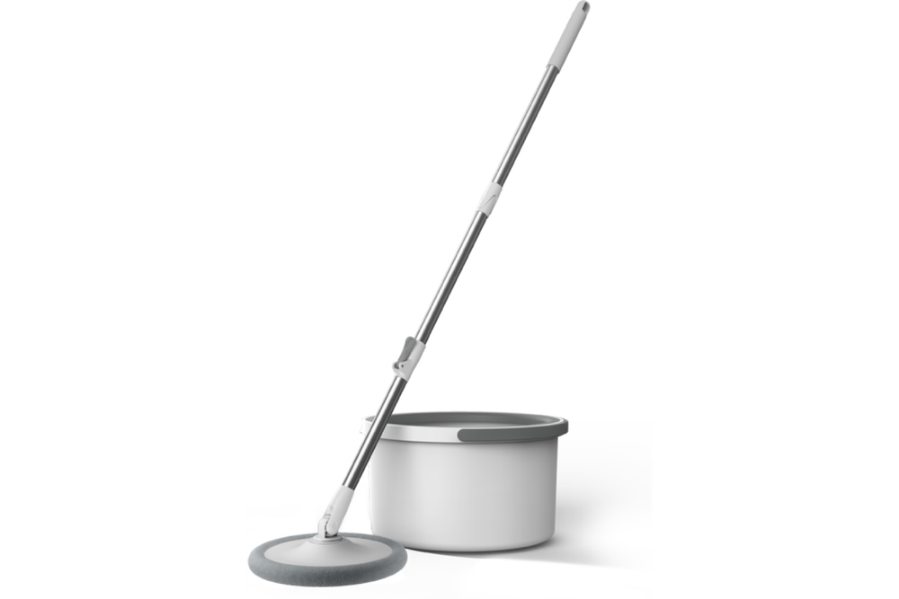 Швабра Home One, ведро с отжимом в центрифуге