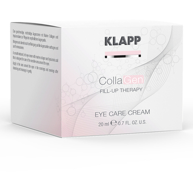 KLAPP Крем для кожи вокруг глаз  CollaGen Eye Cream, 20 мл