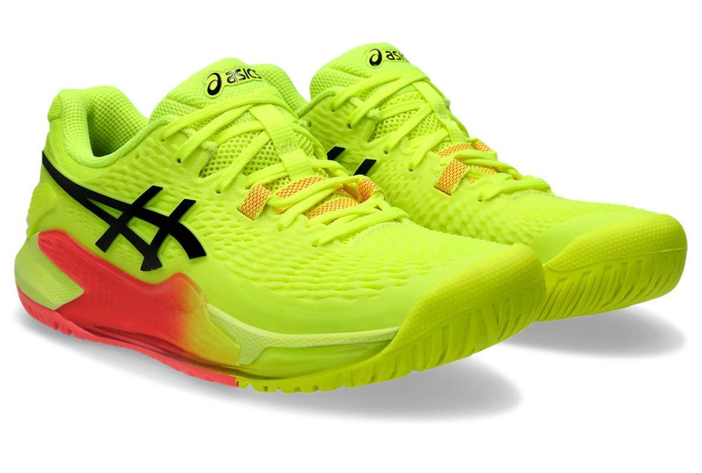Женские Кроссовки теннисные Asics Gel-Resolution 9 Paris - желтый
