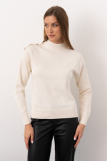 23131 Свитер женский (молочный)