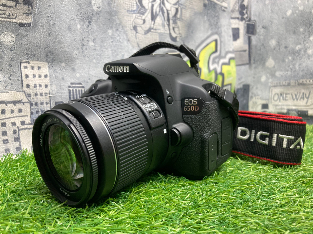 Canon 650D kit 18-55mm IS II 8.000 кадров