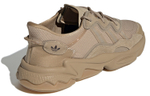 Adidas originals Ozweego fabric wear-resistant low-cut sports casual shoes for men and women the same style light brown