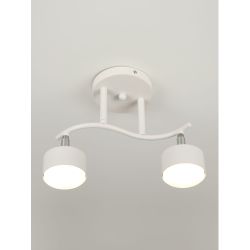 Светильник настенно-потолочный спот Rivoli   7080-702 2хGX53 15 Вт поворотный