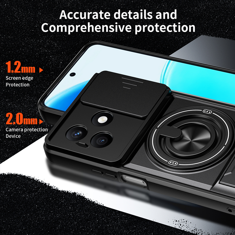 Противоударный чехол Эклипс для Honor X8d /Хонор X8д