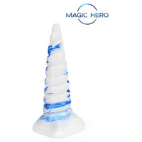 Фантазийный спиралевидный фаллоимитатор 20см Bior Toys Magic Hero MH-13005