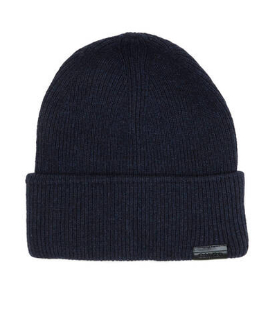 Хлопковая шапка Calvin Klein - темно-синий(K50K510978)