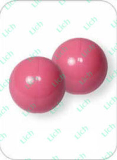 Тяжелые вагинальные шарики розового цвета