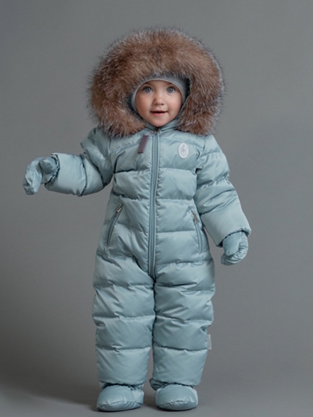 Комбинезон с варежками и пинетками