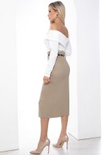 Юбка "Ярина" (капучино) Ю8849 LT Collection (Акция)