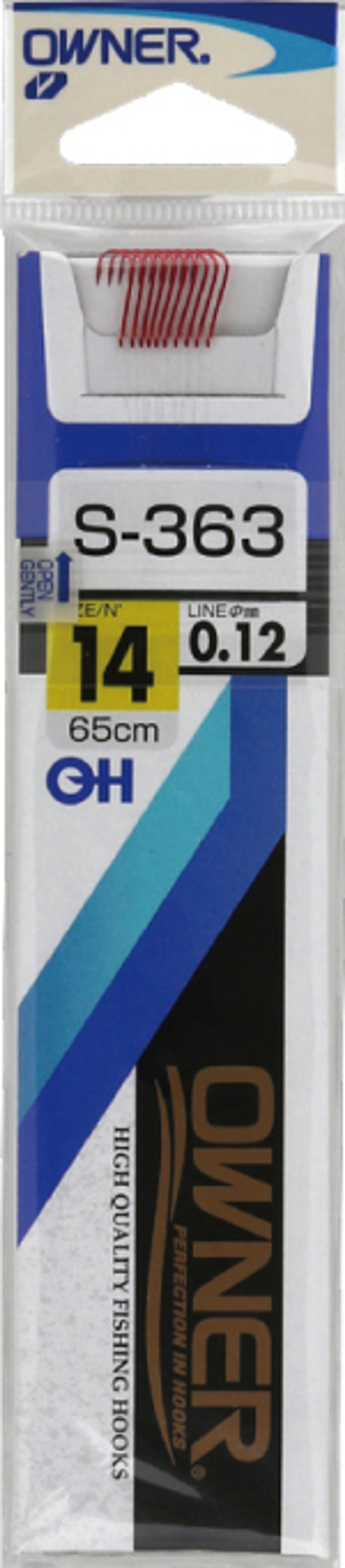 Крючок с поводком Owner S-363 14-0.12