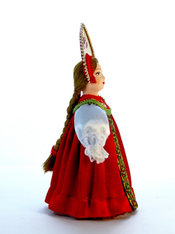 Кукла коллекционная в русском народном костюме