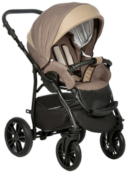 Детская коляска Indigo Indigo New 3 в 1 In05 коричневый