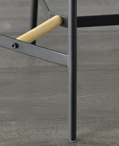 Полубарный Mont, 65 см, черный