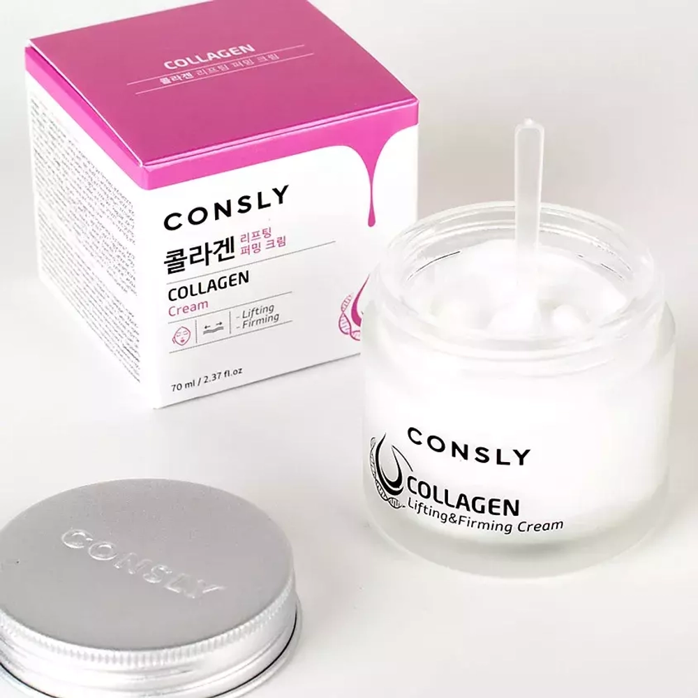 Consly Крем-лифтинг для лица с коллагеном - Collagen lifting&firming cream, 70мл