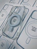 Прозрачный чехол MagSafe Clear Case без анимации для iPhone 12mini