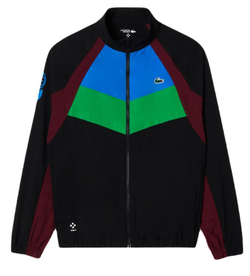 Мужской теннисный костюм Lacoste Tennis x Daniil Medvedev Sweatsuit - black/blue/green/bordeaux