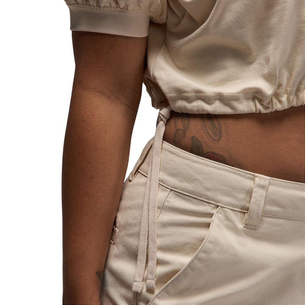 Баскетбольная женская футболка Jordan T-shirt Beige