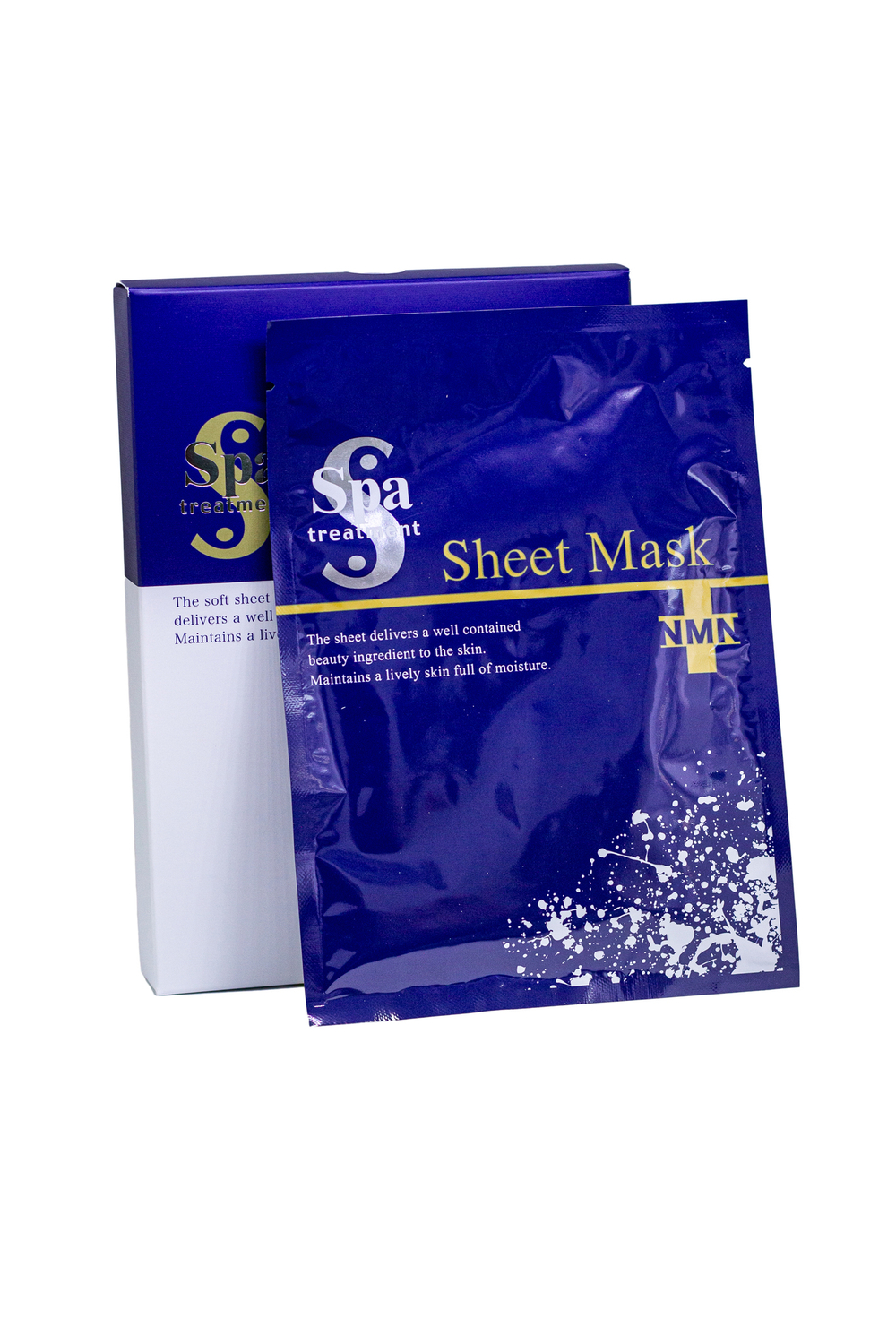 Восстанавливающая антивозрастная маска Spa Treatment NMN Sheet Mask