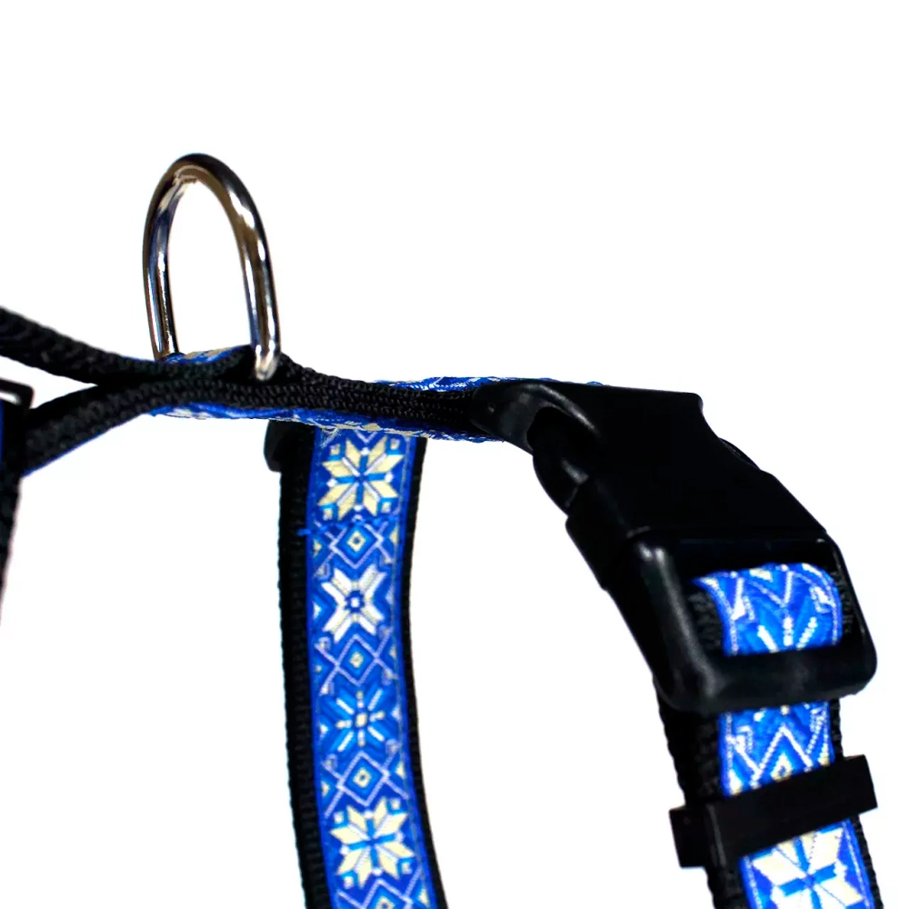 Шлейка прогулочная для собак регулируемая 30 мм Поларис Lapalandia