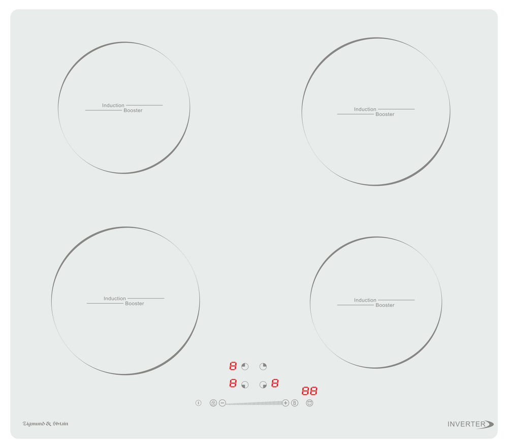 Стеклокерамическая варочная панель Zigmund & Shtain CI 30.6 W