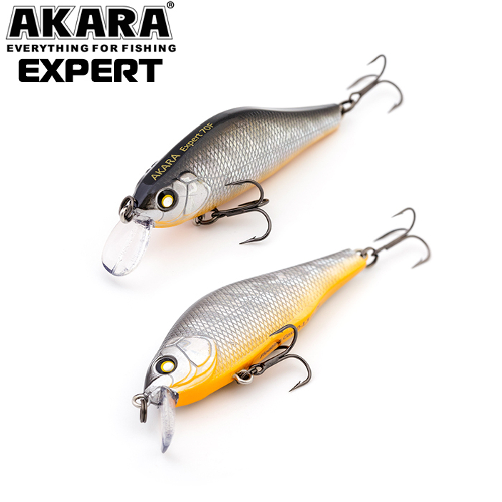 Воблер Akara Expert 70F 9 гр. (1/3 oz 2,8 in) A83