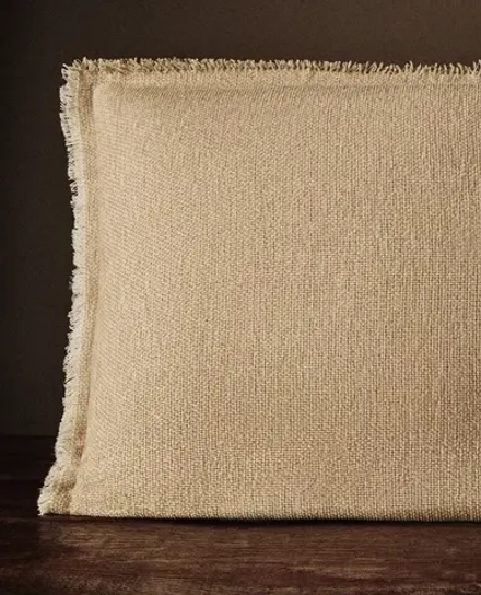 ZARA HOME НАВОЛОЧКА ДЛЯ ДЕКОРАТИВНОЙ ПОДУШКИ, СВЕТЛО-БЕЖЕВЫЙ