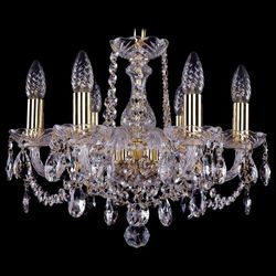 Подвесная люстра Bohemia Ivele Crystal 1402 1402/6/141/G