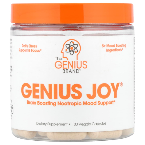 The Genius Brand, Genius Joy®, 100 растительных капсул
