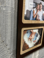 Фоторамка-ростомер на 5 фото